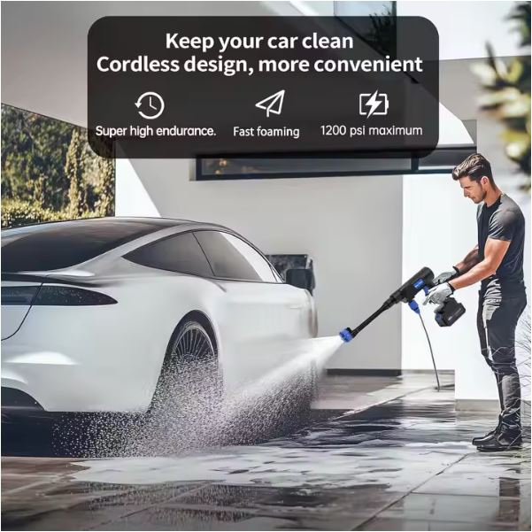 HydroJet Pro™ High-Pressure Car Washer Gun