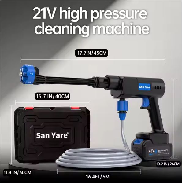HydroJet Pro™ High-Pressure Car Washer Gun