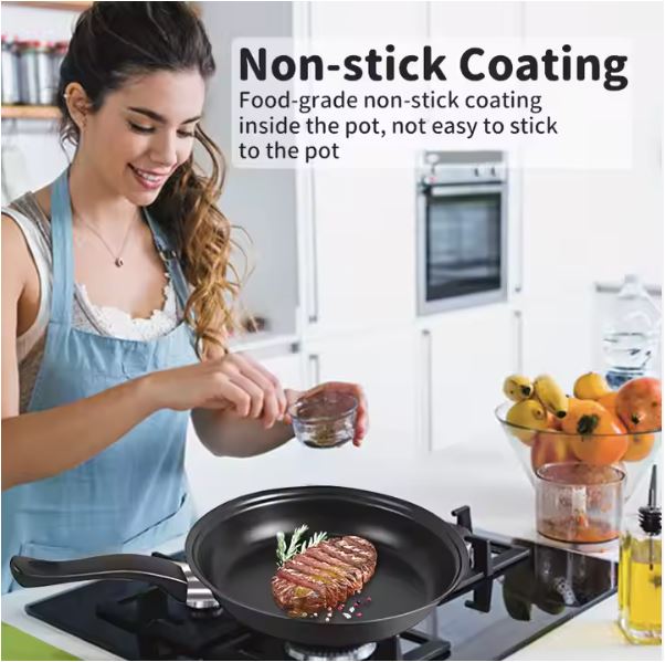 Premium 13 Pcs Non-Stick Cookware Set