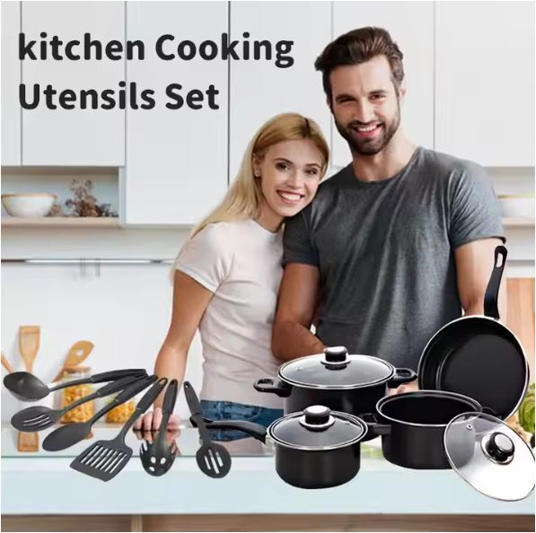 Premium 13 Pcs Non-Stick Cookware Set